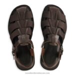 ⁦fab Fisher التوى قماش صياد 8840R520 بني رجال Russell And Bromley⁩ - الصورة ⁦3⁩