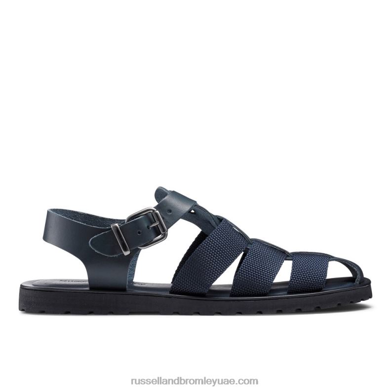 ⁦fab Fisher التوى قماش صياد 8840R531 أزرق رجال Russell And Bromley⁩ - الصورة ⁦1⁩