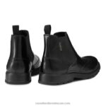 ⁦farringdon بروغ التفاصيل التمهيد تشيلسي 8840R613 أسود رجال Russell And Bromley⁩ - الصورة ⁦3⁩
