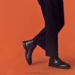 ⁦farringdon بروغ التفاصيل التمهيد تشيلسي 8840R613 أسود رجال Russell And Bromley⁩ - الصورة ⁦4⁩
