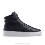 hi way hi top sneaker 8840R467 القوات البحرية رجال Russell And Bromley