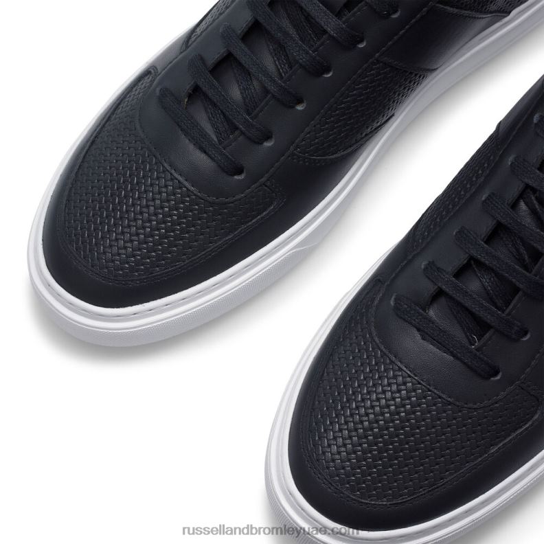 ⁦hi way hi top sneaker 8840R467 القوات البحرية رجال Russell And Bromley⁩ - الصورة ⁦4⁩