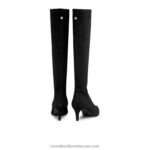 ⁦hotlegs الركبة عالية جورب التمهيد 8840R366 أسود نحيف Russell And Bromley⁩ - الصورة ⁦3⁩