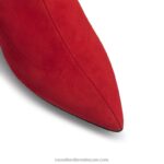 ⁦hotlegs الركبة عالية جورب التمهيد 8840R369 أحمر نحيف Russell And Bromley⁩ - الصورة ⁦4⁩