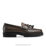 keeble cleated كلية متعطل 8840R576 بني رجال Russell And Bromley