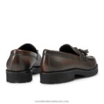 ⁦keeble cleated كلية متعطل 8840R576 بني رجال Russell And Bromley⁩ - الصورة ⁦4⁩