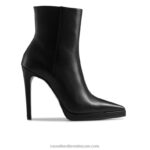 Livingitup منصة خنجر التمهيد 8840R314 أسود نحيف Russell And Bromley
