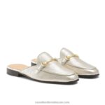 ⁦Loafermule عارية الذراعين متعطل 8840R235 ذهب نحيف Russell And Bromley⁩ - الصورة ⁦2⁩