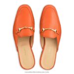 ⁦Loafermule عارية الذراعين متعطل 8840R237 البرتقالي نحيف Russell And Bromley⁩ - الصورة ⁦3⁩