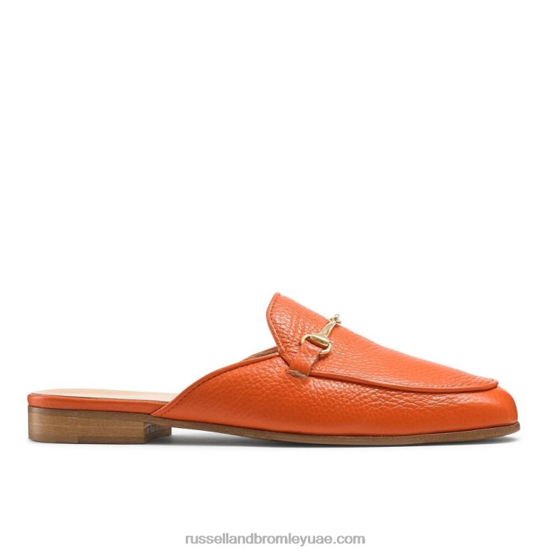 loafermule_d8b9d8a7d8b1d98ad8a9_d8a7d984d8b0d8b1d8a7d8b9d98ad986_d985d8aad8b9d8b7d984_8840r237_d8a7d984d8a8d8b1d8aad982d8a7d984.jpg Loafermule عارية الذراعين متعطل 8840R237 البرتقالي نحيف Russell And Bromley - الصورة 1