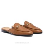 ⁦Loafermule عارية الذراعين متعطل 8840R239 بني نحيف Russell And Bromley⁩ - الصورة ⁦2⁩