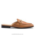 Loafermule عارية الذراعين متعطل 8840R239 بني نحيف Russell And Bromley