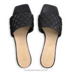 ⁦quiltbloc مبطن كتلة بغل 8840R141 أسود نحيف Russell And Bromley⁩ - الصورة ⁦3⁩