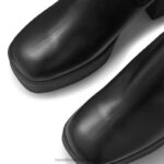 ⁦rhiannon كريب منصة تشيلسي التمهيد 8840R311 أسود نحيف Russell And Bromley⁩ - الصورة ⁦4⁩