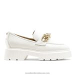 Ringo حلقة متعطل الثقيلة 8840R199 أبيض نحيف Russell And Bromley