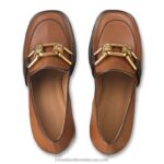 ⁦runtheworld منصة متعطل 8840R107 تان نحيف Russell And Bromley⁩ - الصورة ⁦3⁩