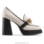 runtheworld منصة متعطل 8840R108 أبيض نحيف Russell And Bromley