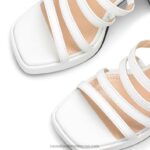⁦yeahbaby منصة كعب متوهج 8840R178 أبيض نحيف Russell And Bromley⁩ - الصورة ⁦4⁩