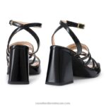 ⁦yeahbaby منصة كعب متوهج 8840R181 أسود نحيف Russell And Bromley⁩ - الصورة ⁦4⁩